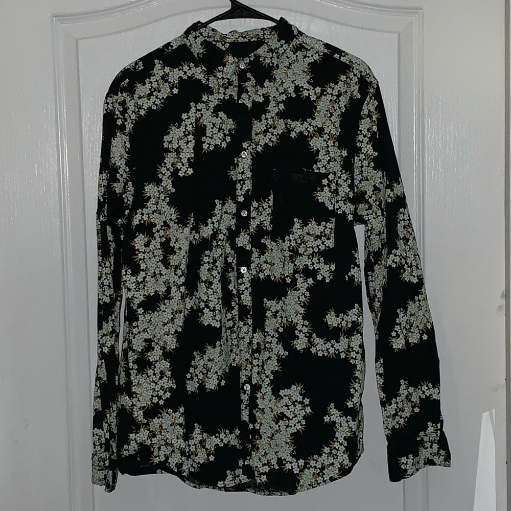 Floral Button Up